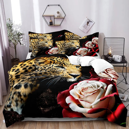 Animal Bloom Belgravia Elegance Quilt / Doona / Duvet Cover set