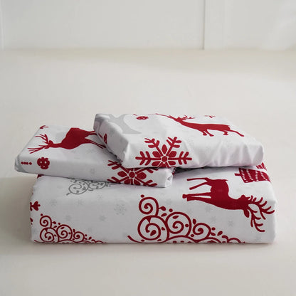 Christmas Santa Como Dahlia Quilt / Doona / Duvet Cover set