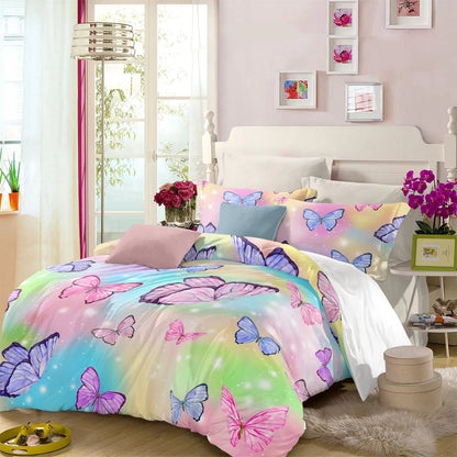Butterfly Bellagio Leaf Quilt / Doona / Duvet Cover set