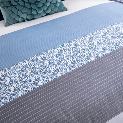 Stripe Elara Ivy Quilt / Doona / Duvet Cover set
