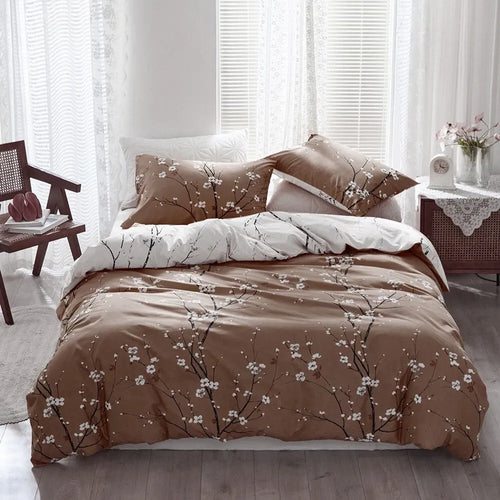 Stripe Aveline Willow Quilt / Doona / Duvet Cover set