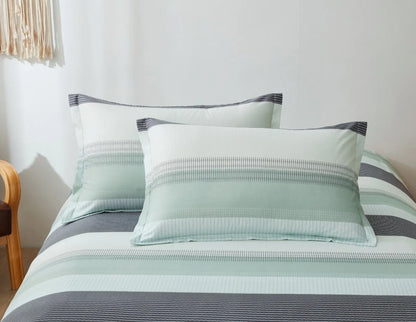 Stripe Bellagio Serenity Quilt / Doona / Duvet Cover set