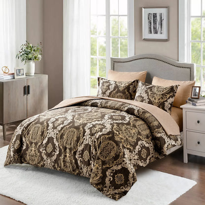Damascus Aurelia Bloomscape Quilt / Doona / Duvet Cover set