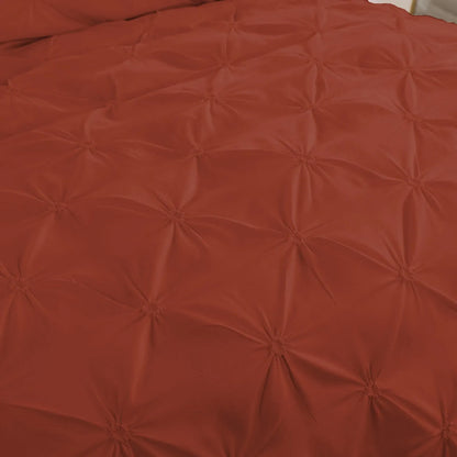 Caramel Siena Dahlia Quilt / Doona / Duvet Cover set