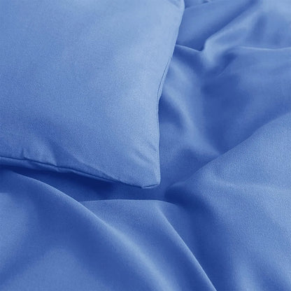 100% Cotton Navy Blue Maribel Dahlia Quilt / Doona / Duvet Cover set