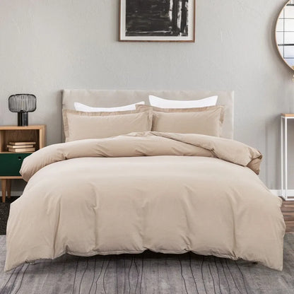 100% Cotton Linen Catalina Dahlia Quilt / Doona / Duvet Cover set