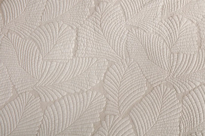 100% Cotton Embossed Ivory Haven Coverlet Bedspread Set