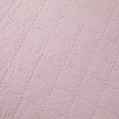 100% Cotton Embossed Pink Fringe Dream Coverlet Bedspread Set