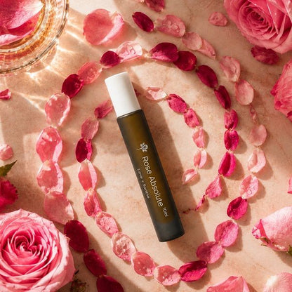Rose Absolute Essential Oil Roll-on — Heart Softening Ritual for Emotional Nourishment, Self-Love & Calm