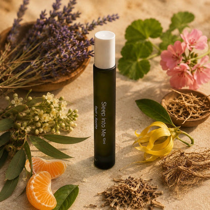 Sleep Into Me Essential Oil Roller — Deep Sleep, Nervous System Reset & Night-Time Rest Ritual