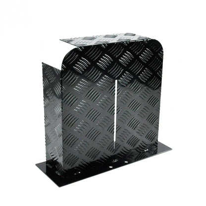 Alpen Outdoor Base 2mm Aluminum Diesel Heater Fuel Tank Cover, Heavy Duty Protective Guard for 10L 15L Tanks, Simple Installation, Double Side,Safe UV & Impact Shield, Ideal for Camping & RV