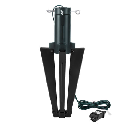 Jingle Jollys Christmas Tree Stand 360° Rotating for Xmas Tree Up to 2.7M with Remote Control