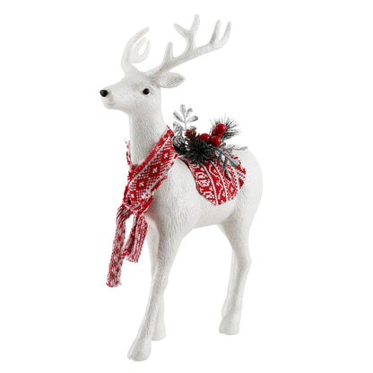 Jingle Jollys Christmas Reindeer 45cm Glitter Deer Ornaments Party Decorations